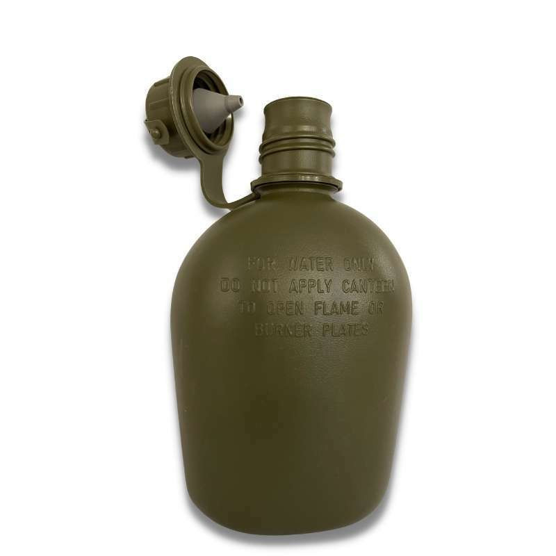 Image of U.S. Military Issue 1Qt Canteen with M1 NBC Cap