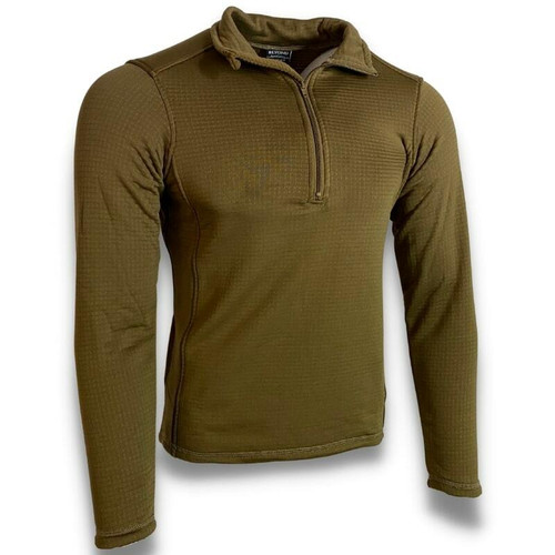 Beyond Clothing Thermal Grid Fleece Top Pullover | PCU Level 2