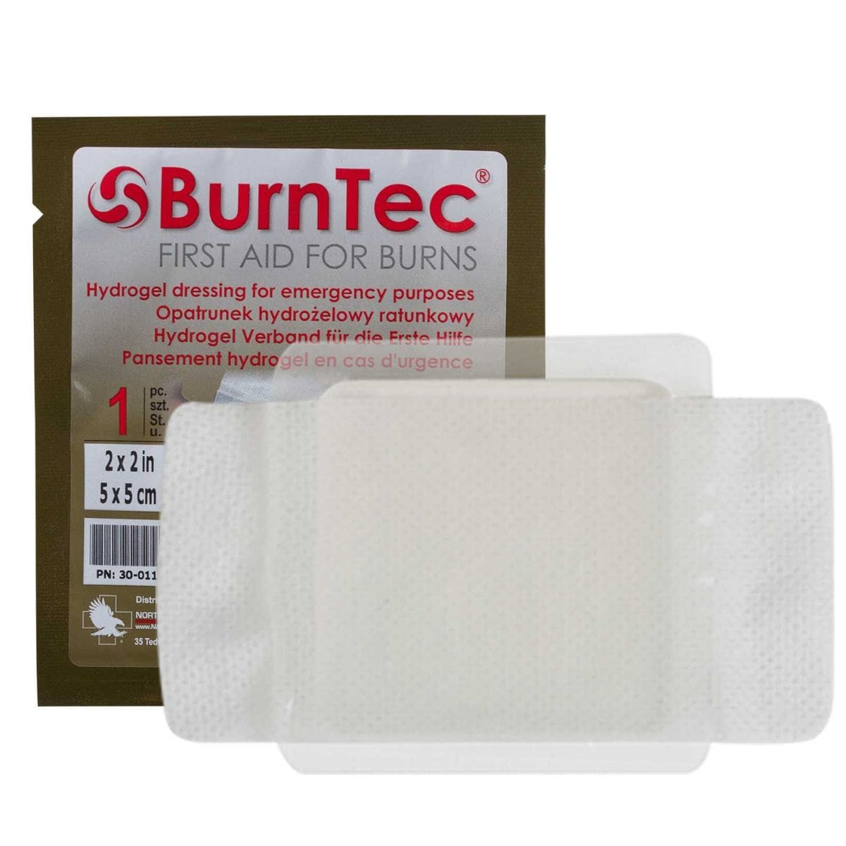 Image of Burntec Burn Dressing 4 "x 4"
