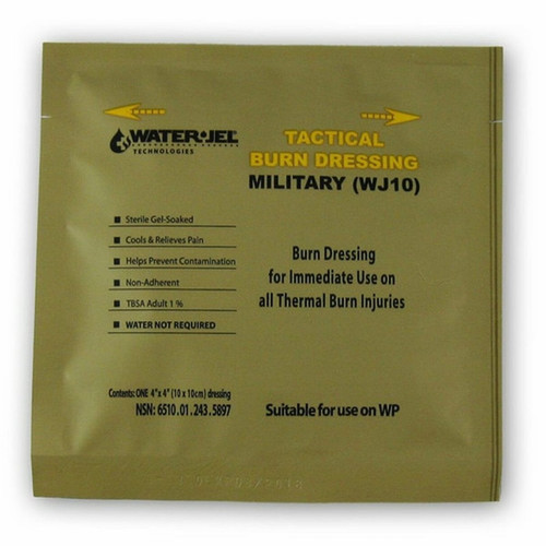 Water-Jel Military Tactical Burn Dressing 4" x 4" Water-Jel Military Tactical Burn Dressing 4" x 4"