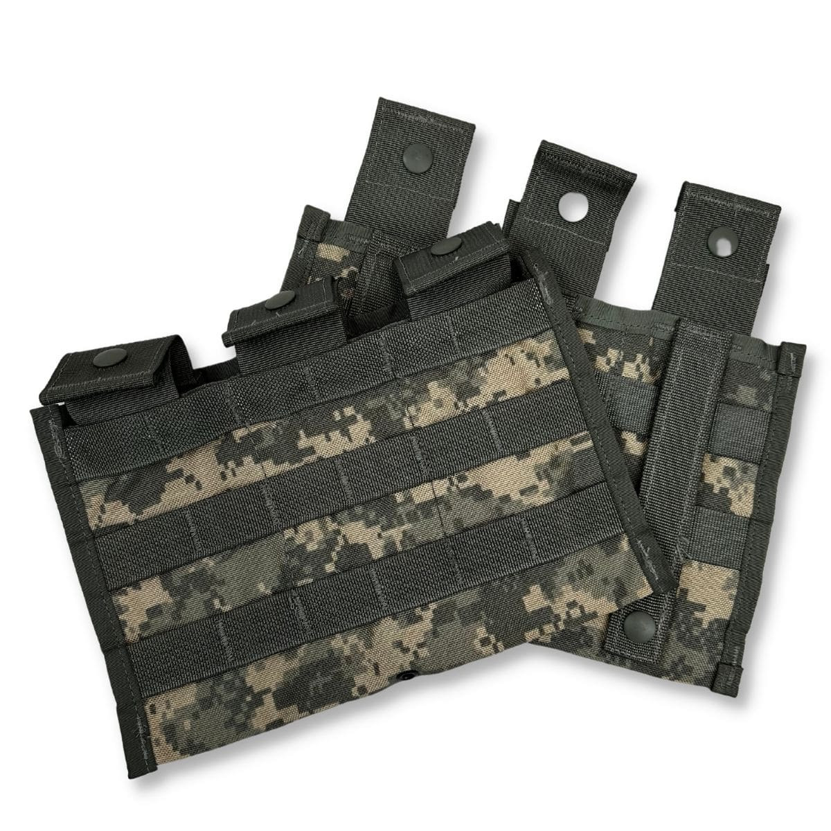 Image of 2 Pack, U.S. Issue  ACU Triple Side x Side Pouch, Used