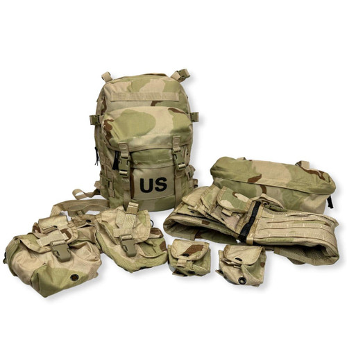 Complete USGI Desert Basic Infantryman Assault Kit