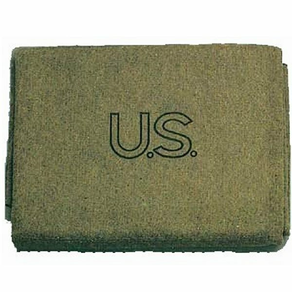 Image of US Made Military Wool G.I. Blanket