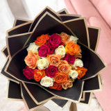 Sunset Blooms | Roses Bouquet Sunset Blooms | Roses Bouquet