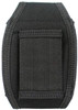 Handcuff Pouch,Tactical Nylon Covered Handcuff Hidden Cuff Case with Metal Pocket Clip snap Close and Key Holder, Black