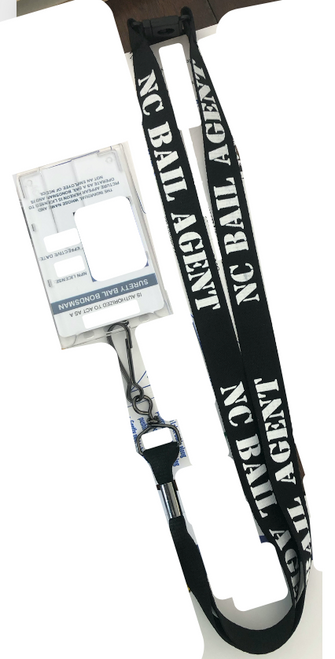 Lanyard & ID Holder (NC BAIL AGENT)