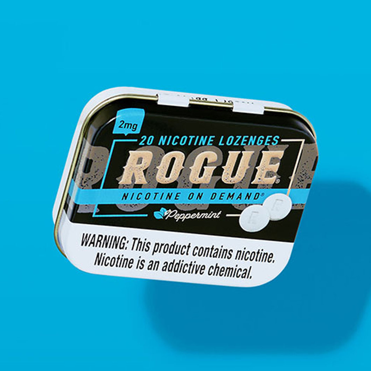 Flavor Focus Peppermint Nicotine Lozenges From Rogue Rogue
