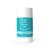 Social - CBD Topical - Cooling Mint Muscle Balm Stick - 400mg