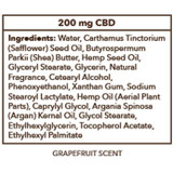 CBD Topical - Gold Body Lotion Grapefruit - 200mg