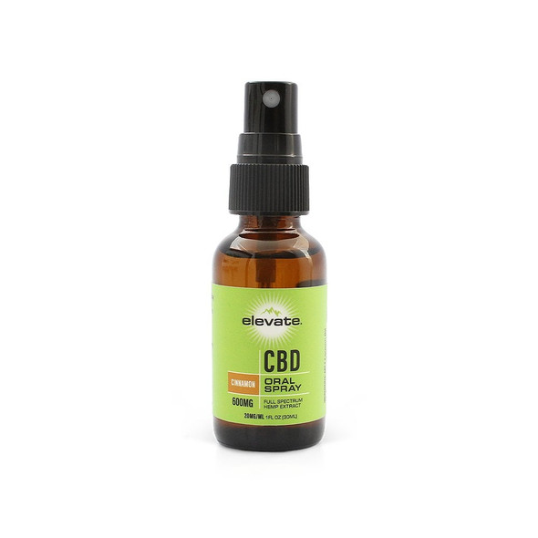 ELEVATE Cinnamon CBD Oral Spray 600mg