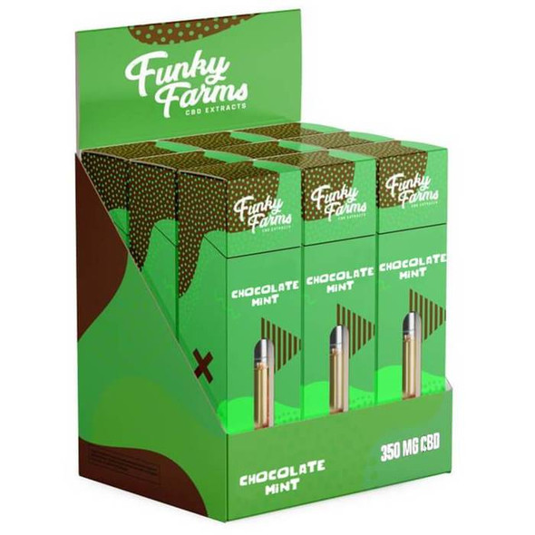Funky Farms - CBD Terpene Cartridge - Chocolate Mint - 350mg