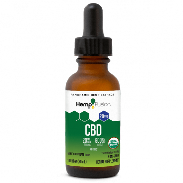 HempFusion - CBD Tincture - CBD Oil - 600mg