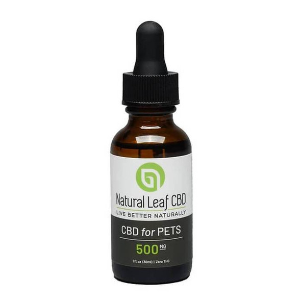 Natural Leaf CBD - CBD Pet Tincture - 500mg