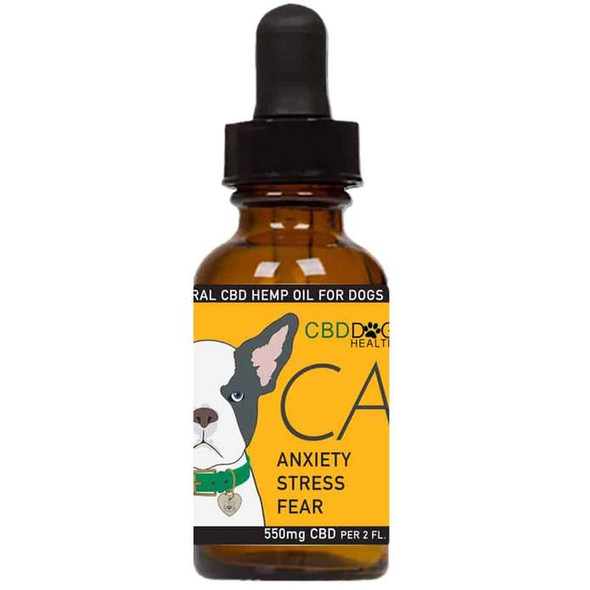 CBD DOG Health - CBD Pet Tincture - CALM for Dogs - 550mg