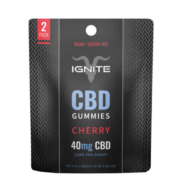 Ignite CBD - CBD Edible - Isolate Gummies Cherry - 20mg