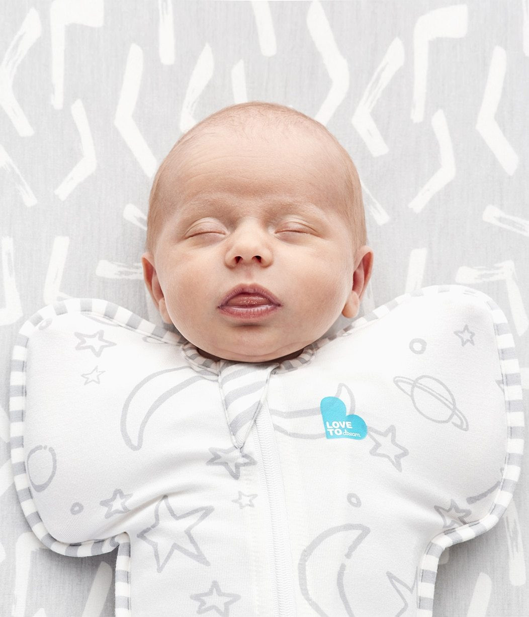 Stage 1 Swaddling LOVE TO DREAM SWADDLE UP™ Bamboo 1.0 TOG Grey