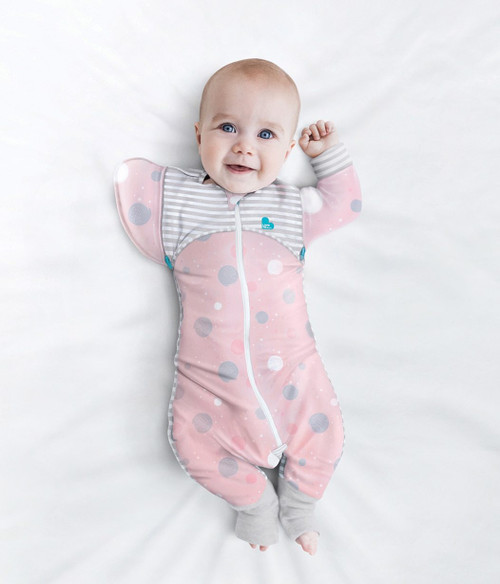 SWADDLE UP™ TRANSITION SUIT Lite 0.2 TOG Pink SWADDLE UP™ TRANSITION SUIT Lite 0.2 TOG Pink