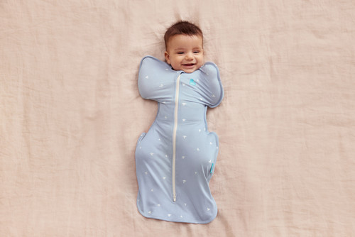 Baby sleep essentials – Swaddle UP Bamboo Original Boats, breathable bamboo swaddle for safe, cozy, and longer infant sleep.
