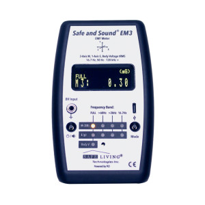 Safe and Sound EM3 Meter - Triple-Axis AC Gaussmeter Safe and Sound EM3 Meter - Triple-Axis AC Gaussmeter