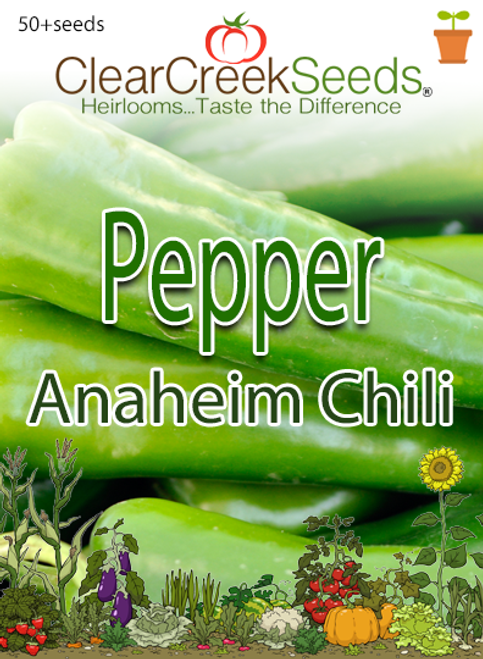 Pepper Hot - Anaheim Chili (50+ seeds)