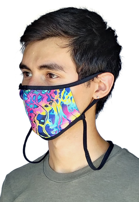 Guardian 2.0 Adjustable Size Face Mask - Hydro Dip