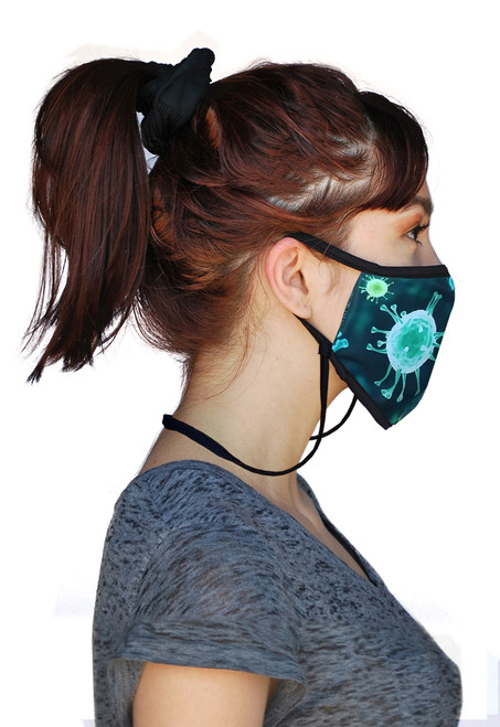 Guardian 2.0 Adjustable Size Face Mask - VIRUS - Sand Socks