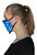 CLEARANCE! Face Mask - Blue Feathers
