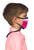 Kid's Adjustable Size Face Mask - Pink Burst