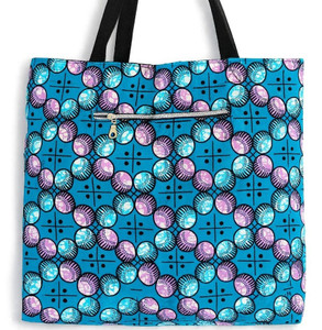 Reversible Tote: Seashells