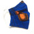 Elastic Ear Loop Pleated Mask: Blue (Canada)