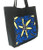 Reversible Tote:  Blue Brilliance Reversible Tote:  Blue Brilliance