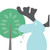 One Blue Moose