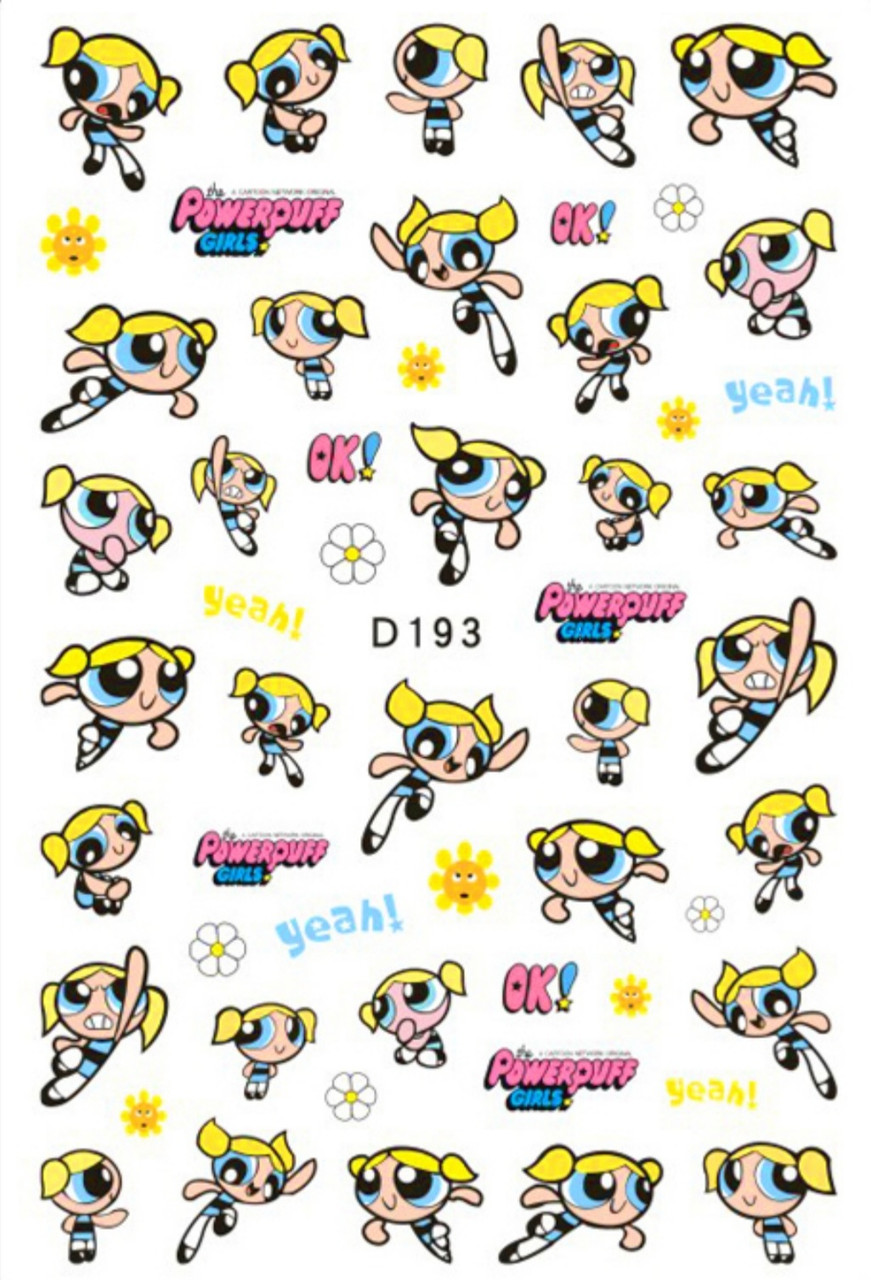 Power Puff Girls D193 Pronail Essentials