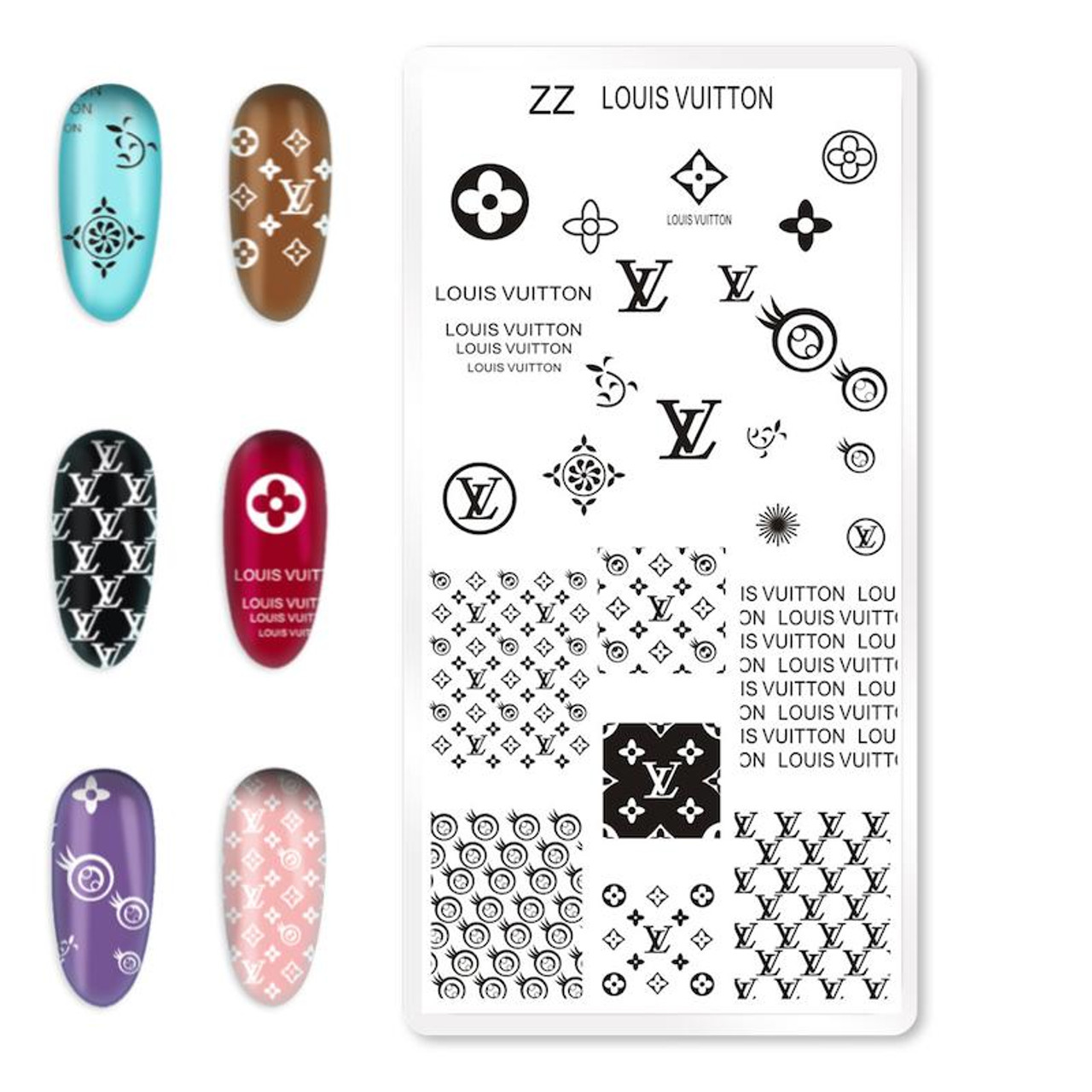 Louis Vuitton Nail Art Stamping Plate