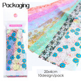 Floral Foil set  - 1 