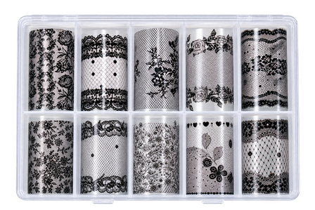Nail Foil Lace Kit 