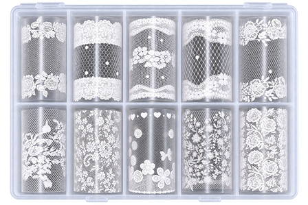 Nail Foil Lace Kit 