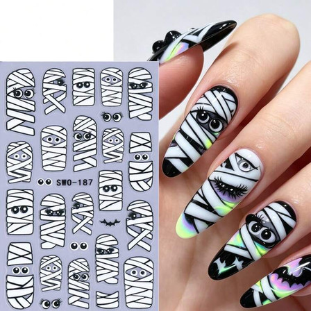 Mummy  Halloween decals