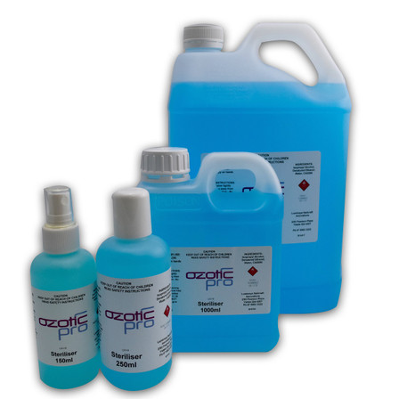 Ozoti Pro Sterilising Solution - 125ml ~5L