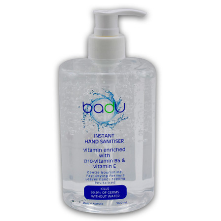 Badu Hand Sanitiser Gel 500ml 