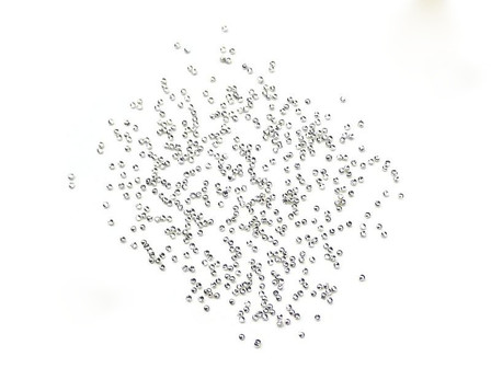 Round Mini  Studs 0.8mm -  Silver