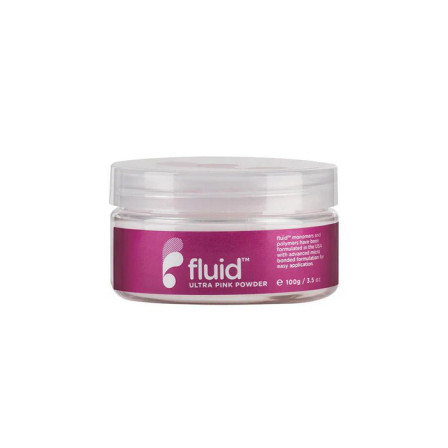Fluid Nail Design Powders - Ultra Pink 100gm