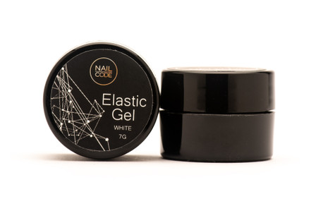 Nail Code -  Elastic gel (white)