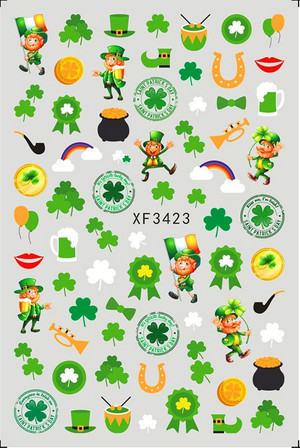 St Patrick Day Decal - XF3423