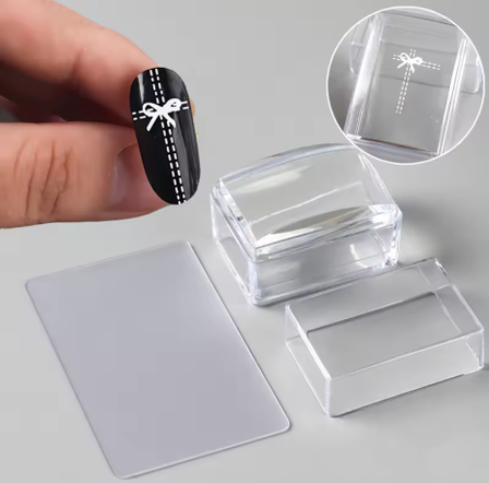 Rectangle Clear Stamper & Scraper