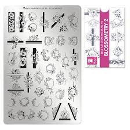 Moyra Blossometry Stamping Plate No.93