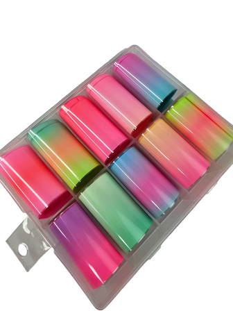 Neon Pastel Ombre Foil Kit