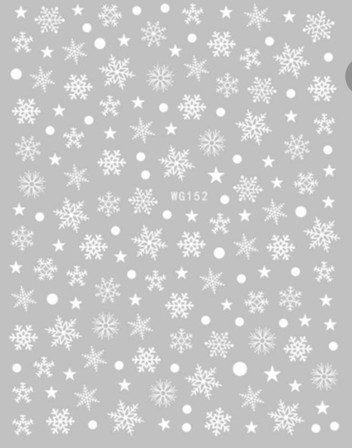 Snow Flake Decal WG152