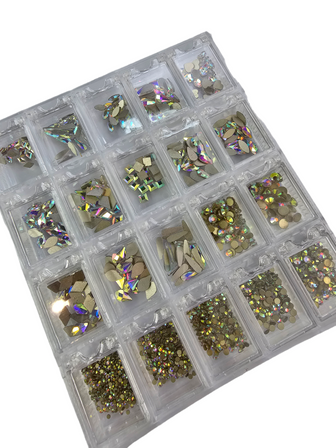 Rhinestone kit - Crystal ab 