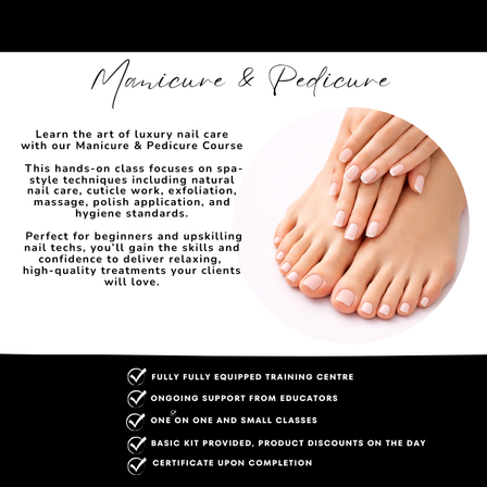 Manicure & Pedicure Course